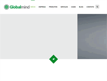 Tablet Screenshot of globalmind.com.br